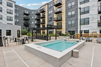 Outdoor pool, hot tub &  spa deck
